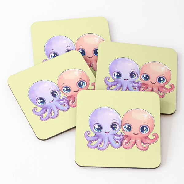 Item preview, Cute Octopus Kawaii  designed and sold by Juana-.