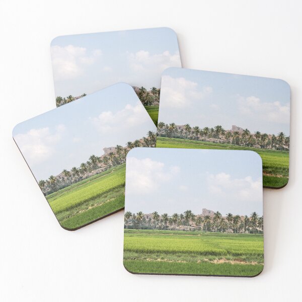 Item preview, Granite giants watching over the rice fields of Anegundi designed and sold by franck380.