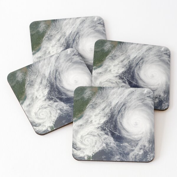 Item preview, Typhoons Parma and Melor Satellite Image: Fujiwara Effect designed and sold by Steven's Space.