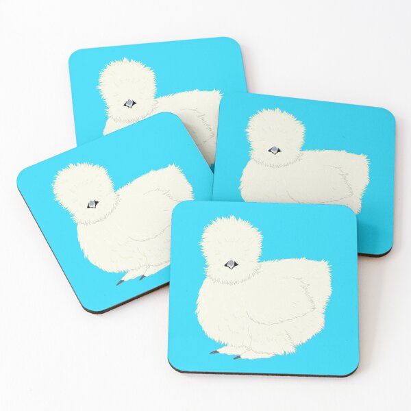 Item preview, Cute Silkie Chicken designed and sold by TiffinByLK.