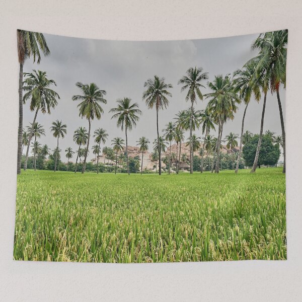 Item preview, Granite giants watching over the rice fields of Anegundi designed and sold by franck380.