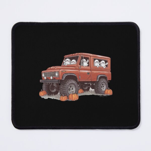 Item preview, Halloween Offroad Monster Truck Riding on Pumpkins - Spooky Adventure Art designed and sold by Colorful-Garden.