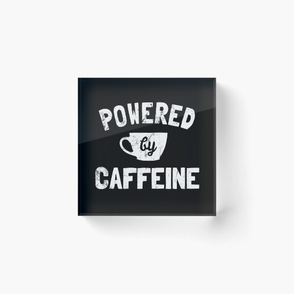 Artikelvorschau, Powered by Caffeine Funny Coffee entworfen und verkauft von flippinsg.