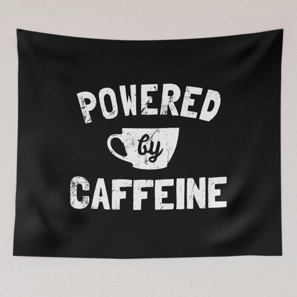 Artikelvorschau, Powered by Caffeine Funny Coffee entworfen und verkauft von flippinsg.