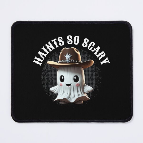 Item preview, Haint So Scary Hoodoo Cowboy Ghost Pun Halloween Spirit  designed and sold by nicksuefonze.