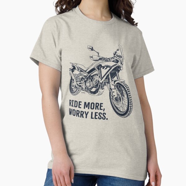 Item preview, Adventure Dual sport bike T shirt CFMOTO 450MT designed and sold by ADVTees.