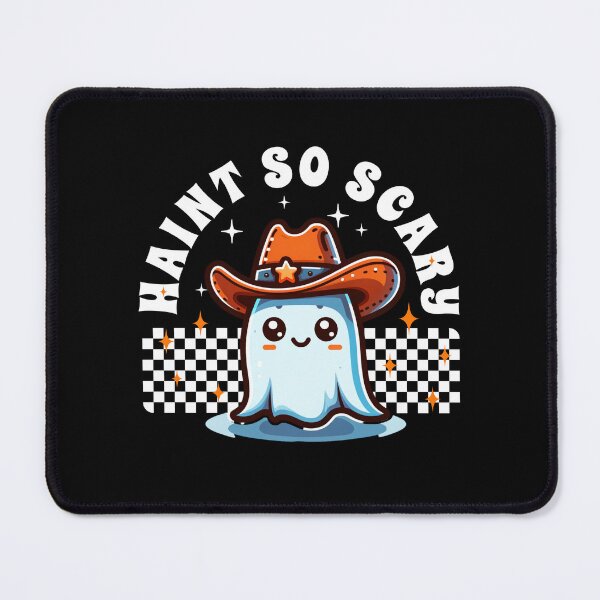 Item preview, Haint So Scary Hoodoo Cowboy Ghost Pun Halloween Spirit  designed and sold by nicksuefonze.