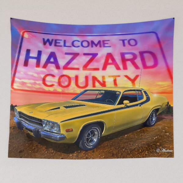 Item preview, Welcome To Hazzard County - Daisy's Plymouth Roadrunner designed and sold by Coolness68.