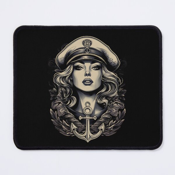Item preview, Retro Captain Tattoo designed and sold by DerSenat.