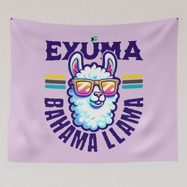 Item preview, Bahamas Souvenir Gift : Exuma Bahamas Bahama Llama designed and sold by shoptshirtswag.