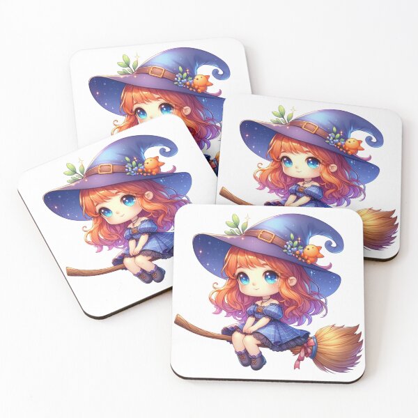 Item preview, CUTE HALLOWEEN WITCH designed and sold by AJCIShop.
