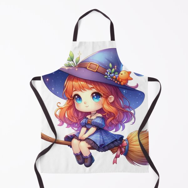 Item preview, CUTE HALLOWEEN WITCH designed and sold by AJCIShop.
