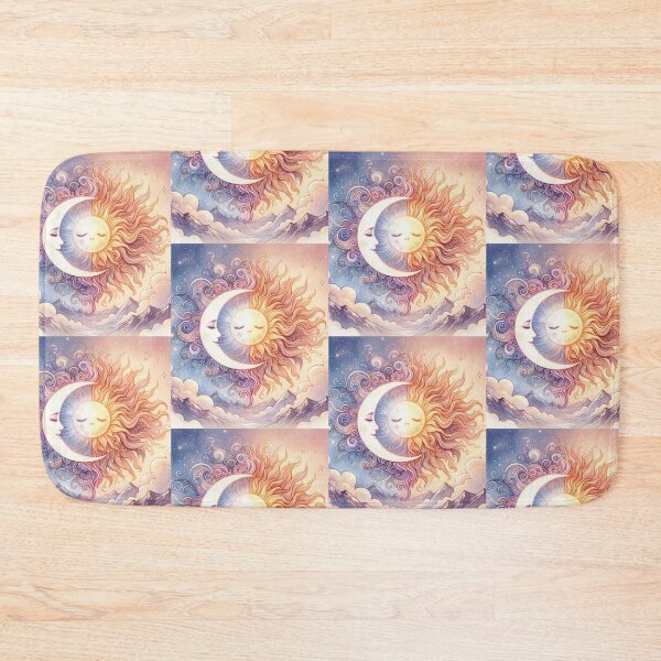 Item preview, The sun and the moon in the same sky over the mountains designed and sold by Maira Guerrero.