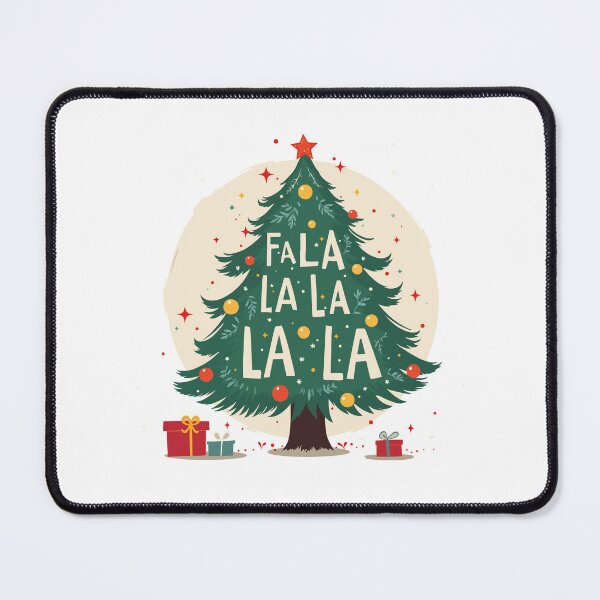 Item preview, christmas phrases / "Fa La La La La" designed and sold by Krasnovaovaova.