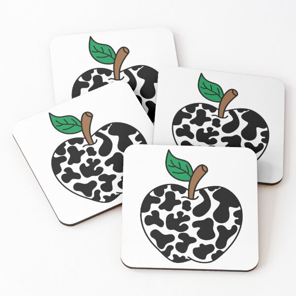Item preview, Black Cow Hide Pattern Apple designed and sold by MrsCreative1.