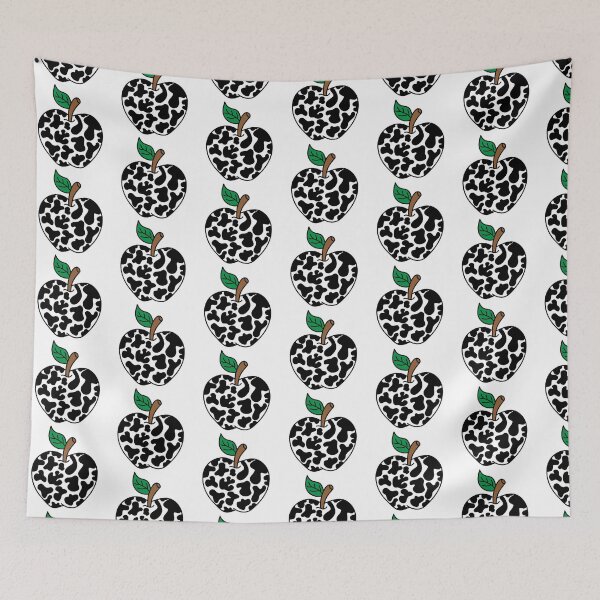 Item preview, Black Cow Hide Pattern Apple designed and sold by MrsCreative1.