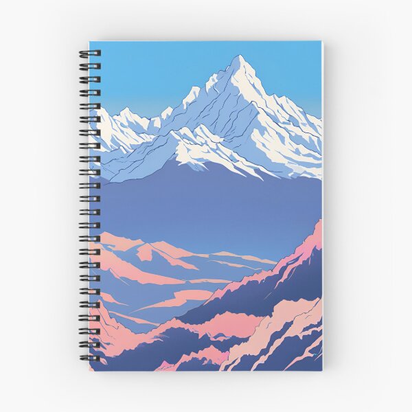 Item preview, Snowcapped Mountains designed and sold by ColorArtByEric.