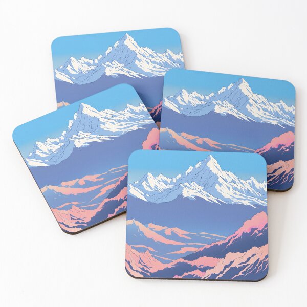 Item preview, Snowcapped Mountains designed and sold by ColorArtByEric.