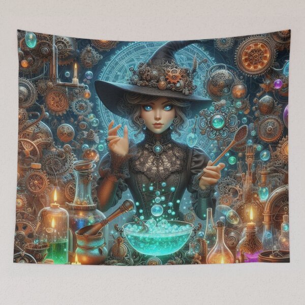 Item preview, Steampunk Witch designed and sold by RaF71PrO.