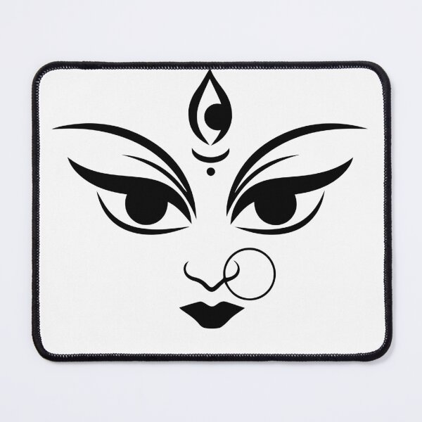 Item preview, Maa durga face  designed and sold by Paramita Sen.