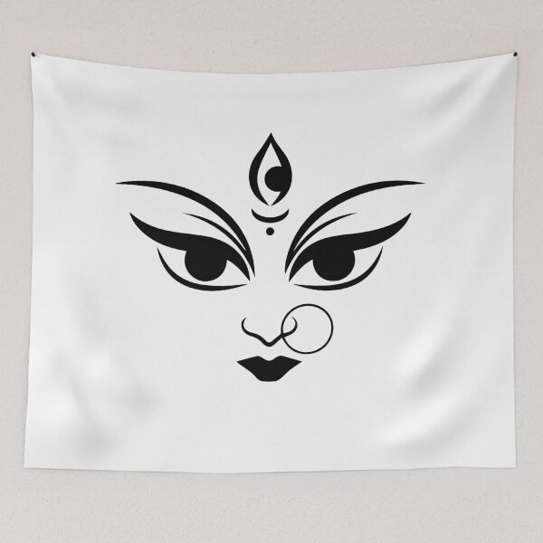 Artikelvorschau, Maa Durga Gesicht entworfen und verkauft von Paramita Sen.