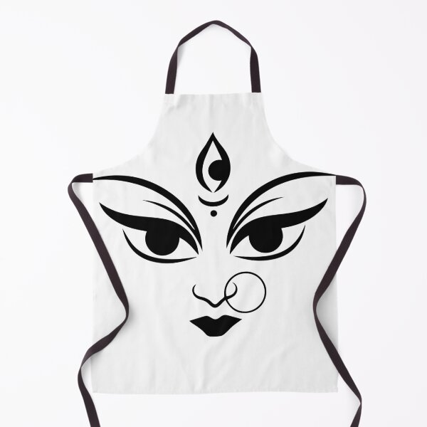 Item preview, Maa durga face  designed and sold by Paramita Sen.