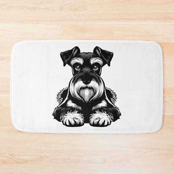 Aperçu de l'œuvre Le Schnauzer nain créée et vendue par rogue-design.