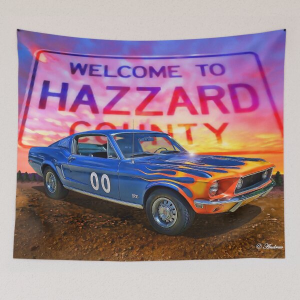 Item preview, Welcome To Hazzard County - Buzz's Double Zero Ford Mustang designed and sold by Coolness68.