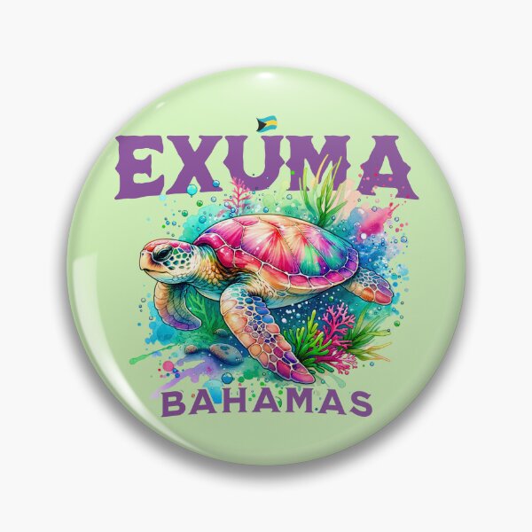 Item preview, Bahamas Souvenir Gift : Exuma Bahamas Sea Turtle designed and sold by shoptshirtswag.