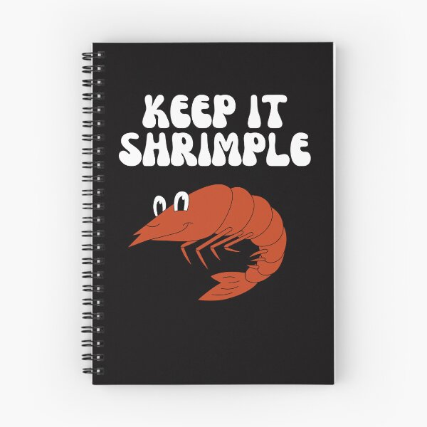 Item preview, keep it shrimple designed and sold by rawaart1.