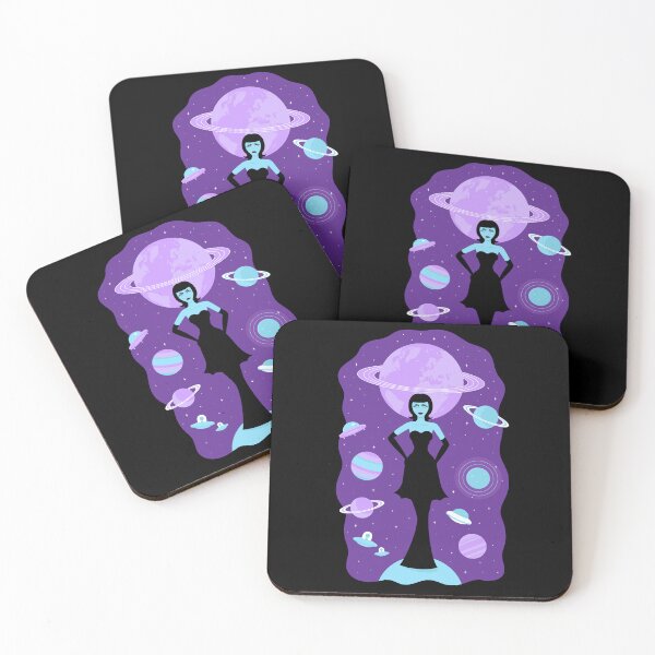 Item preview, Alien woman in the middle of space designed and sold by Samuel-Ruhland.