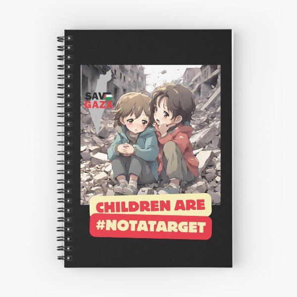 Item preview, Children Are Not A Target - Save Gaza designed and sold by KulshiApparels.