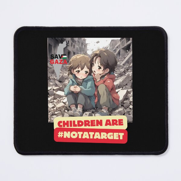 Item preview, Children Are Not A Target - Save Gaza designed and sold by KulshiApparels.