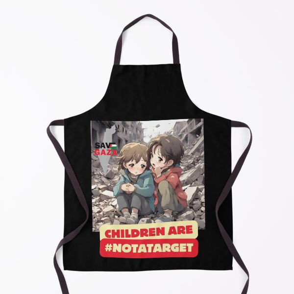 Item preview, Children Are Not A Target - Save Gaza designed and sold by KulshiApparels.