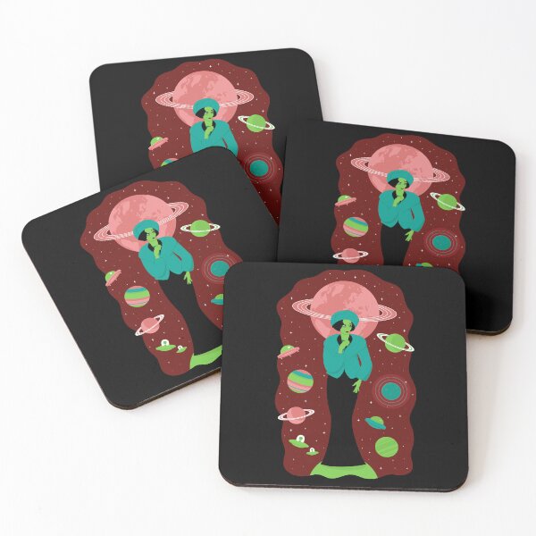 Item preview, Alien woman in the middle of space designed and sold by Samuel-Ruhland.