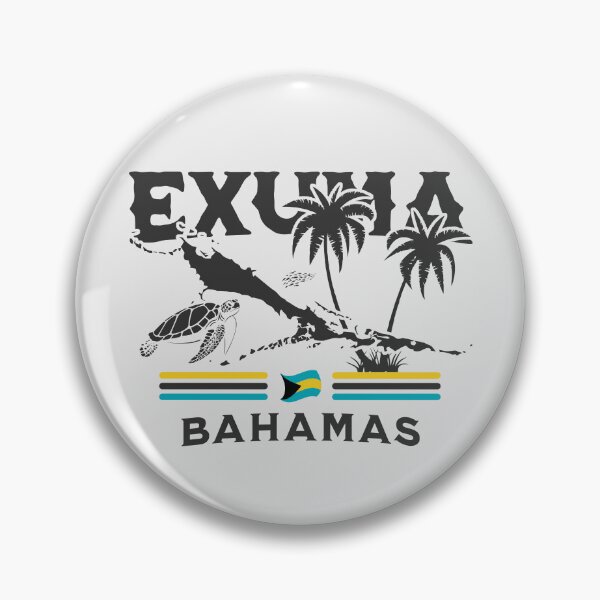 Artikelvorschau, Bahamas-Souvenir-Geschenk: Exuma Bahamas Unabhängigkeit Bahamas Flagge entworfen und verkauft von shoptshirtswag.