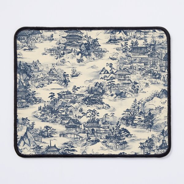 Item preview, Washed ink Blue Toile designed and sold by MadCreations33.