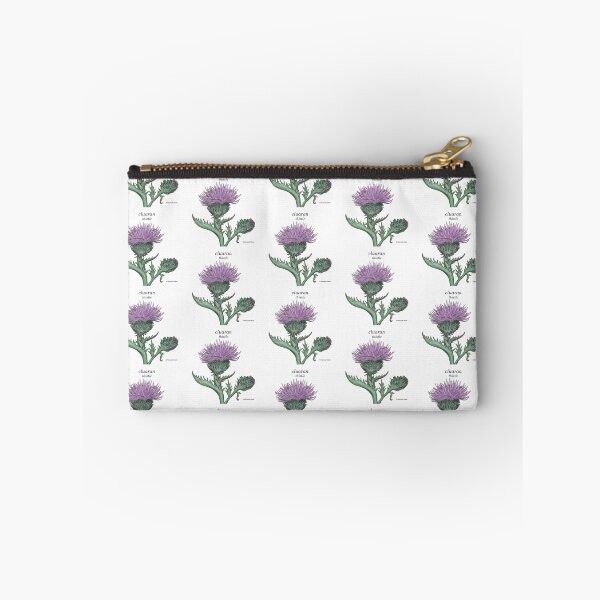 Item preview, cluaran/ thistle (Scottish Gaelic translation) Vintage inspired hand painted botanical painting designed and sold by Mamaidh Made.