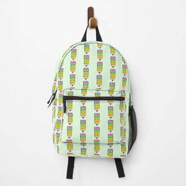Item preview, Adorable Pencil with Bow Design - Green Bow - Yellow and Pink designed and sold by MrsCreative1.