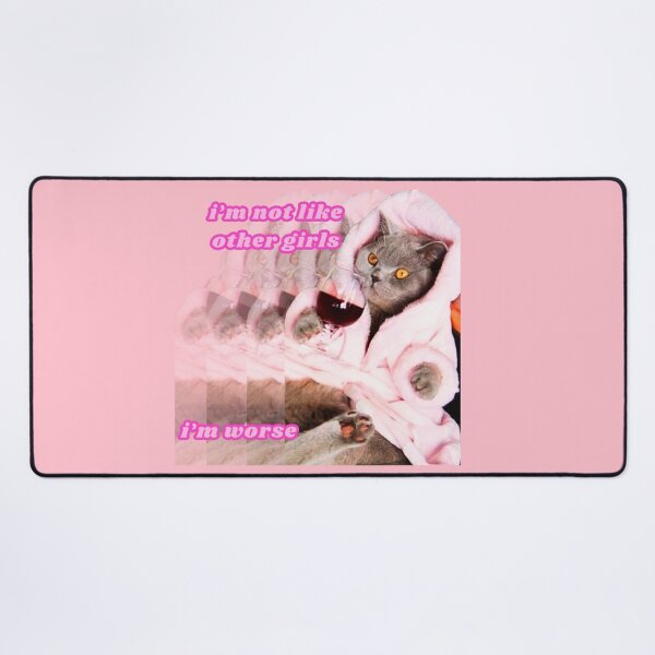 Item preview, I'm not like other girls, i'm worse, cat with wine designed and sold by Eternity Eventually.