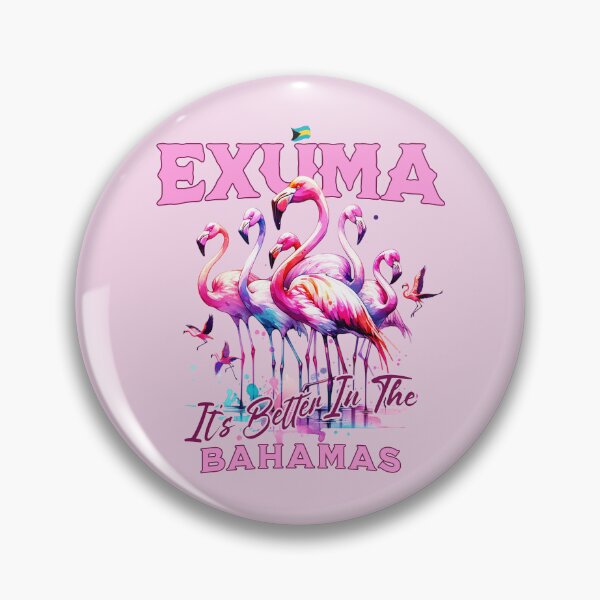Item preview, Bahamas Souvenir Gift : Exuma Bahamas Flamingo designed and sold by shoptshirtswag.