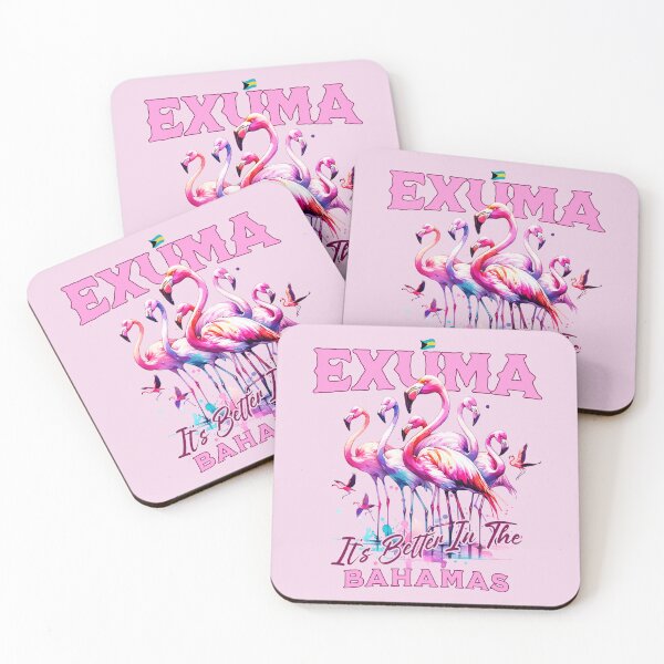 Item preview, Bahamas Souvenir Gift : Exuma Bahamas Flamingo designed and sold by shoptshirtswag.