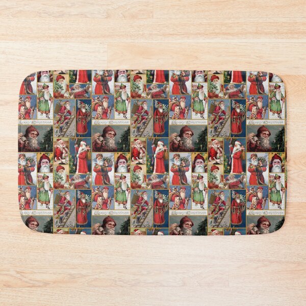 Item preview, Antique Old World Santa Christmas Patchwork designed and sold by VintageStyle.