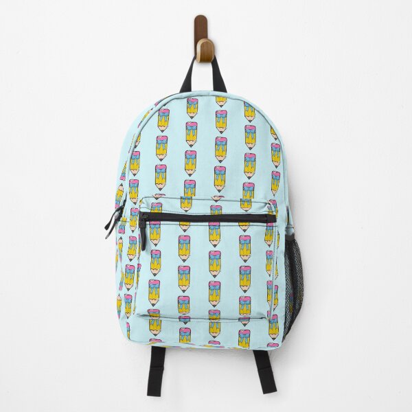 Item preview, Adorable Pencil with Bow - Blue Bow - Yellow and Pink designed and sold by MrsCreative1.