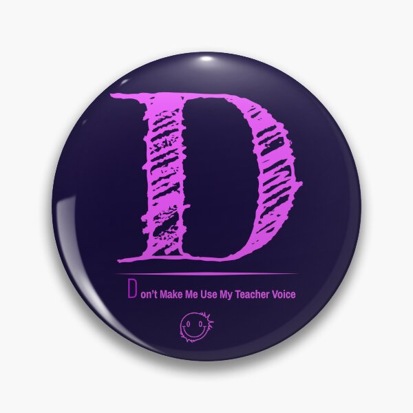 Item preview, Don’t Make Me Use My Teacher Voice |fancy alphabet| designed and sold by ksx23Design.