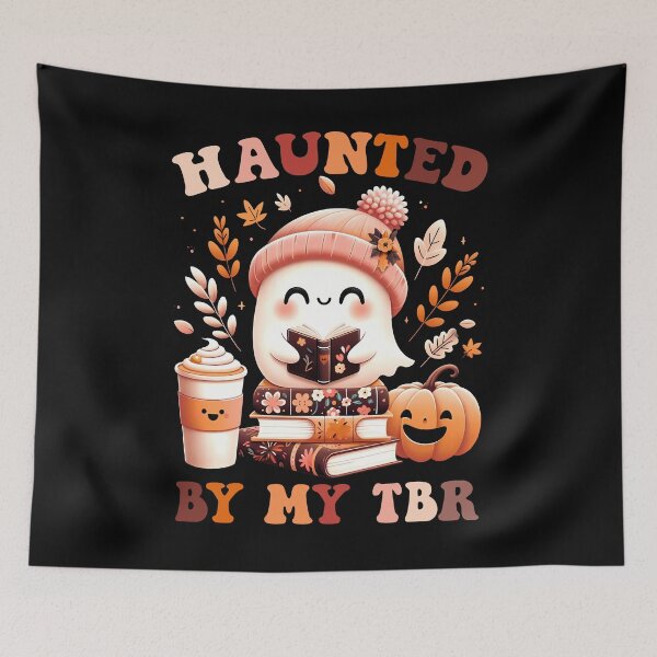 Item preview, Haunted by My TBR List Halloween Books Lover Teacher Kids Gift designed and sold by JUSTBEELEGANT.