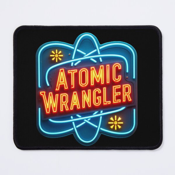 Item preview, Atomic Wrangler casino neon designed and sold by Rlyehinmate.
