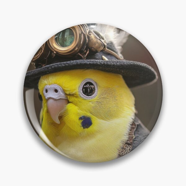 Item preview, Steampunk Budgie 01 designed and sold by mhfoto.