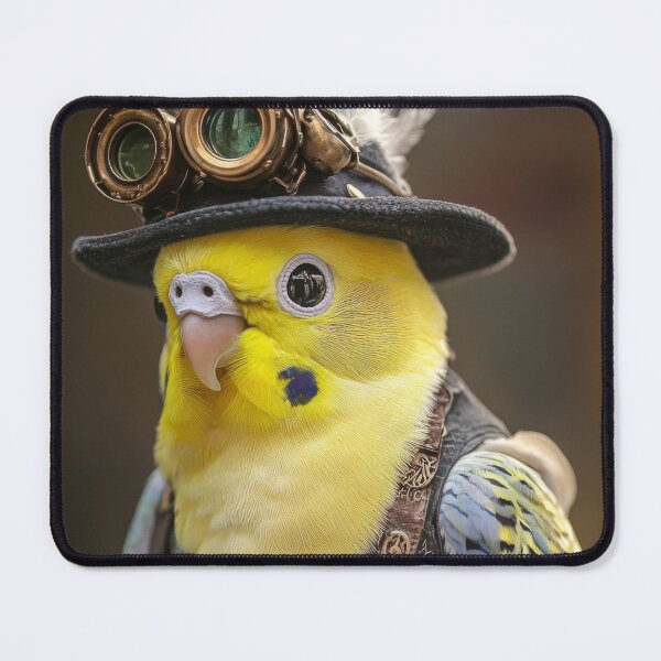 Item preview, Steampunk Budgie 01 designed and sold by mhfoto.