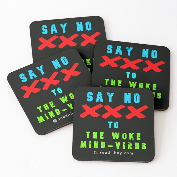 Item preview, Say NO To The WOKE Mind-Virus designed and sold by AlienAlmanac.